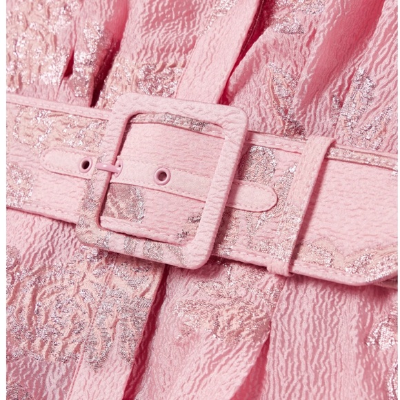 Rebecca Vallance Annette Metallica Cloque Gown, US 4 - Picture 4 of 8